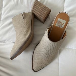 Dolce vita mule with small heel